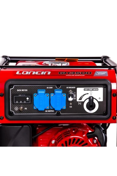 GH3500 3,5 Kva Ipli Monofaze Benzinli Jeneratör - 3