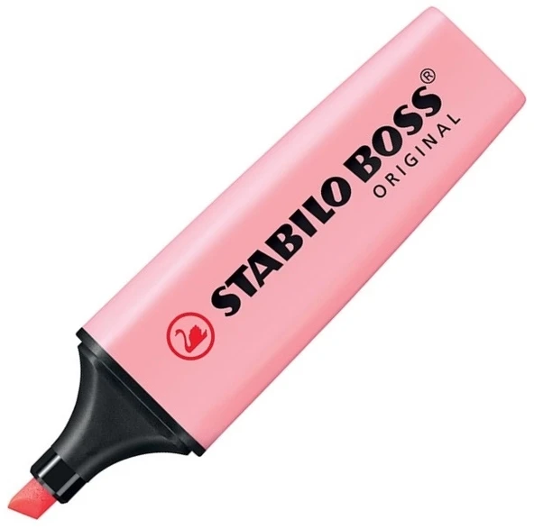 Supertrend Boss Original Fosforlu İşaretleme Kalemi PASTEL PEMBE ürün görseli 1