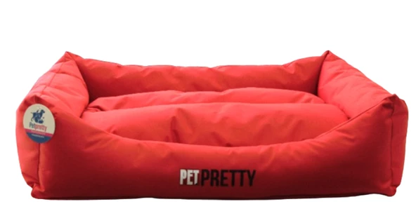 İç ve Dış Mekan Kedi ve Köpek Yatağı 65 x 85 x 22 cm Kırmızı ürün görseli