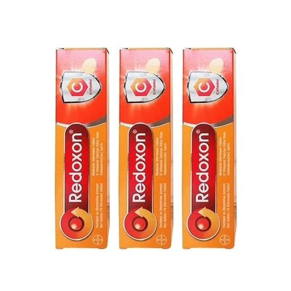 Redoxon Vitamin C 1000 Mg Efervesan 15 Tablet-3 ADET-SKT:06/2028 ürün görseli 1