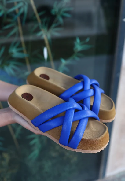 Tenda Mavi Cilt Terlik ürün görseli 1