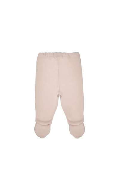 Bebek 2li Patikli Pantalon %100 Organik Pamuk , Bebek - Yenidoğan- csy8142 - 4