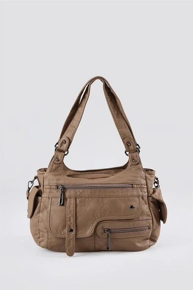 Pyser Vizon Cilt Omuz Çantası ürün görseli 1