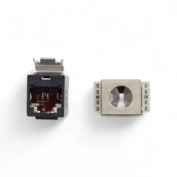 Commscope 2153449-2  SLX-6AS-BLK Cat6A Metallic Shielded Keystone Jack Siyah Renk - 4