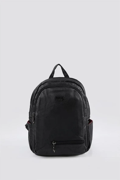 Rior Siyah Cilt Sırt Çantası ürün görseli 1