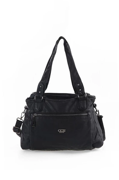 Zuwer Siyah Cilt Omuz Çantası ürün görseli 1