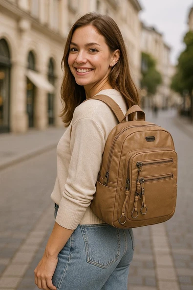 Owert Vizon Cilt Sırt Çantası ürün görseli 1