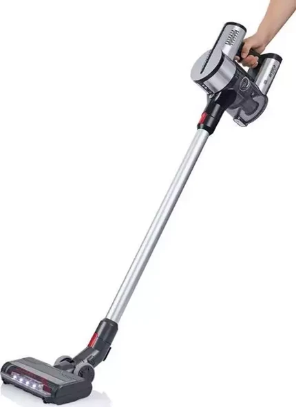 Arnica Solara ET13450 Gümüş Şarjlı Dikey Süpürge - 5