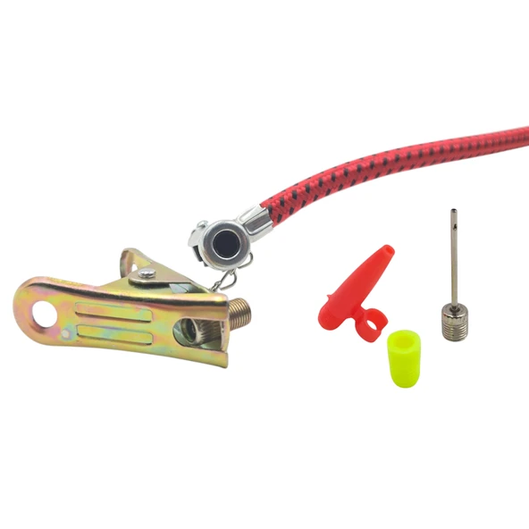 Fixonic B.H.D BHD00326 Saatli Kalın Piston Ayaklı Hava Pompası - Resim 4