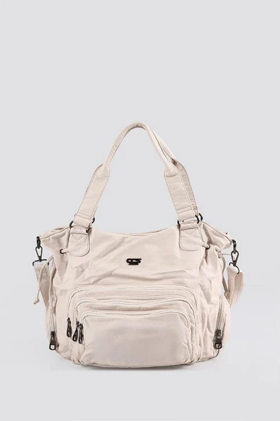 Katti Bej Cilt Omuz Çantası ürün görseli 1