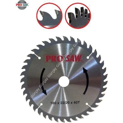 ProSaw 51218 Daire Sunta Testeresi 185x30/20mm 40 Diş ürün görseli