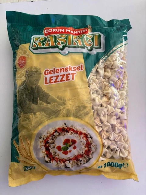 ÇORUM MANTISI KAŞIKÇI MANTI 1 KG ürün görseli