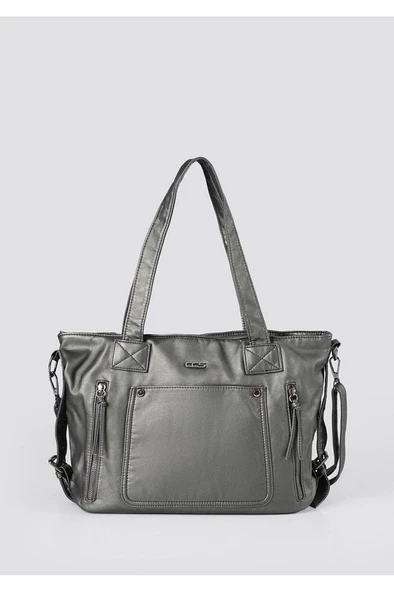 Lonti Platin Cilt Omuz Çantası ürün görseli 1