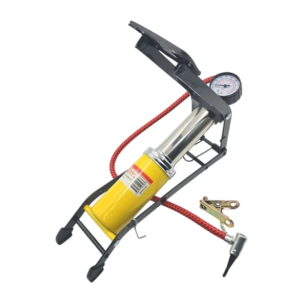 Fixonic B.H.D BHD00326 Saatli Kalın Piston Ayaklı Hava Pompası ürün görseli 1