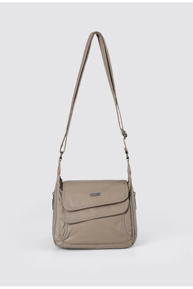 Jelli Vizon Cilt Omuz Çantası ürün görseli 1