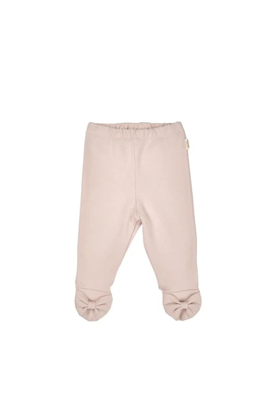 Bebek 2li Patikli Pantalon %100 Organik Pamuk , Bebek - Yenidoğan- csy8142 - 3