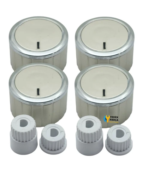 Umut Düğme 4 lü Takımı Ankastre Set Üstü Ocak Düğmesi ürün görseli