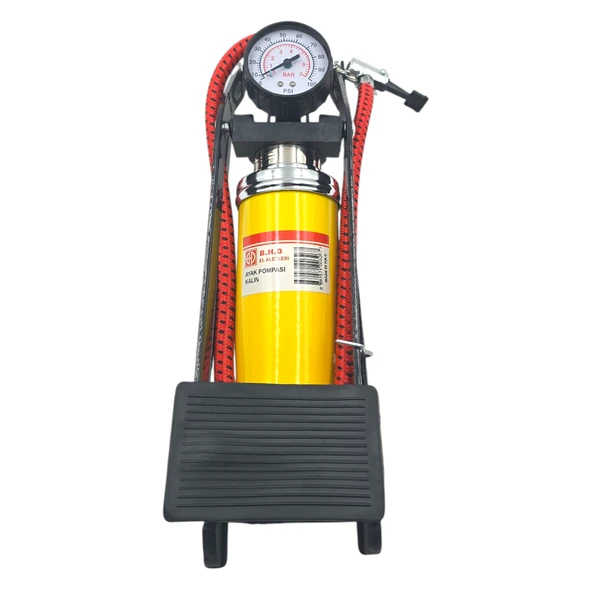 Fixonic B.H.D BHD00326 Saatli Kalın Piston Ayaklı Hava Pompası - Resim 2