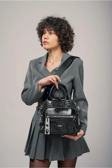 Weta Siyah Cilt Kol Ve Omuz Çantası ürün görseli 1