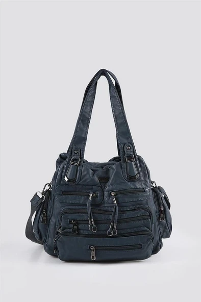 Miver Mavi Cilt Omuz Çantası ürün görseli 1