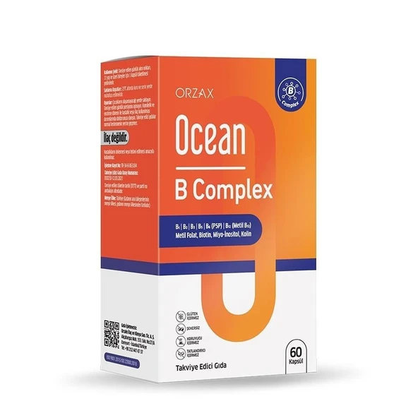 Ocean B Complex 60 Kapsül 850071952995 ürün görseli
