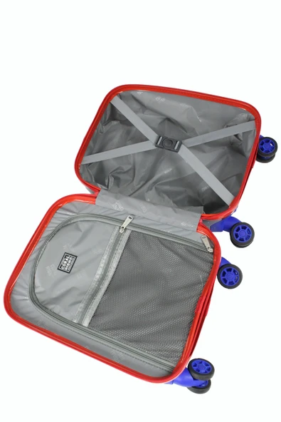Coral High 16743 Astranot Desen - ABS  Çocuk Valizi - 5