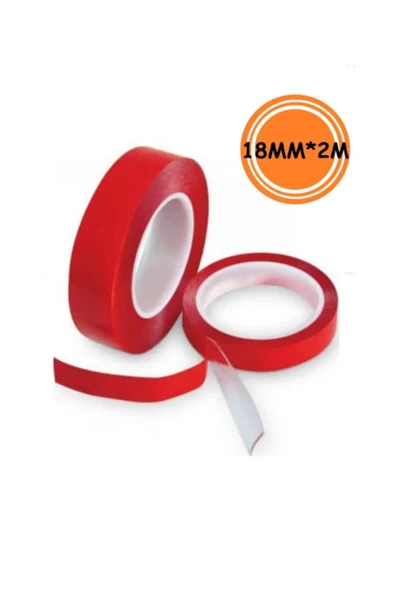 Bereket Paris Dünyası Silikonlu Çift Taraflı Montaj Bandı 18mm X 2mt ürün görseli 1