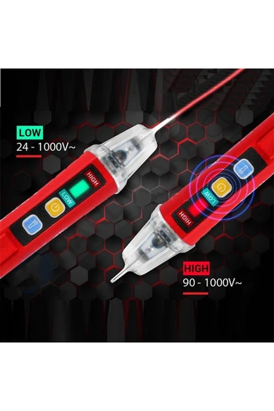 Unit Unı-t Ut12d-row Temassız Ac Voltaj Gerilim Dedektörü - Resim 4