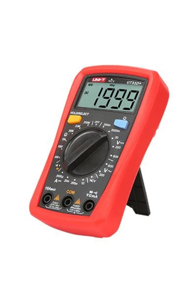 Unit Unı-T Ut 33D+ Dijital Multimetre Ac/Dc 600v Dc 10a Ncv UT33D+ - Resim 4