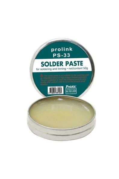 BOL ÇEŞİT BURADA LEHİM PASTASI 50GR PROLİNK PS-33 ürün görseli 1