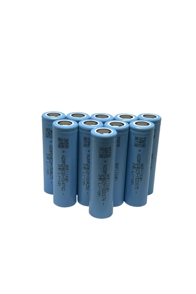 ASPİLSAN INR18650A28 3.7V 2900mAh 25A Discharge Şarjlı Li-ion Pil ( 10 Adet ) Set ürün görseli 1