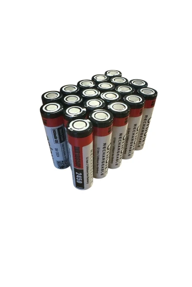 Orion 20 Adet 18650P 3.7V 2450 mAh 12C Li-ion Pil ürün görseli 1