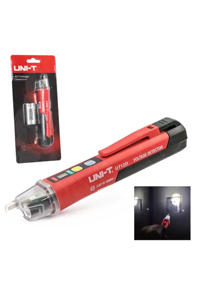 ALKAP Uni-T Ut12D-Row Voltaj Test Kalemi Temassız Gelirim Dedektörü ürün görseli 1