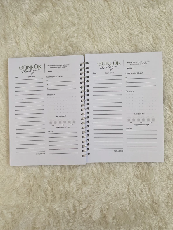 Günlük Planlayıcı - 2