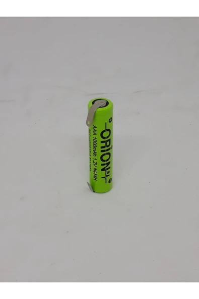 Orion 1.2 V 1000 Mah Ince Kalem Aaa Şarjlı Traş Makinası Pili - Resim 2