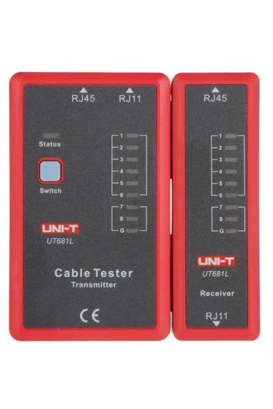 Unit Ut681l Network Kablo Test Cihaz Rj45 / Rj11 ürün görseli 1