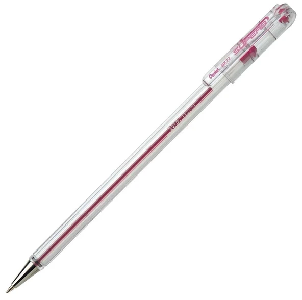 Supertrend BK77 Yağ Bazlı Roller Tükenmez Kalem PEMBE ürün görseli