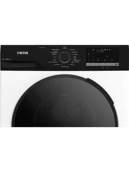 Altus AL CM 101254 D 1200 Devir 10 kg Çamaşır Makinesi - Resim 4