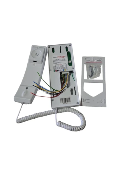 Visio VİSİO Bergama Compact Kapı Telefonu BT01C MAS UYUMLU AHİZELİ TELEFONLU ŞUBE - 3