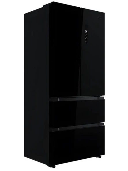 Teka RFD 77825 GBK EU 516 Lt. No Frost Siyah Buzdolabı - Resim 5