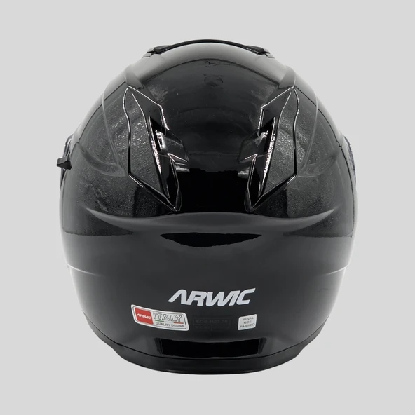 Arwic Parlak Çene Açılır Motosiklet Kaskı - AR935 - ECE-R 22.06 - 4