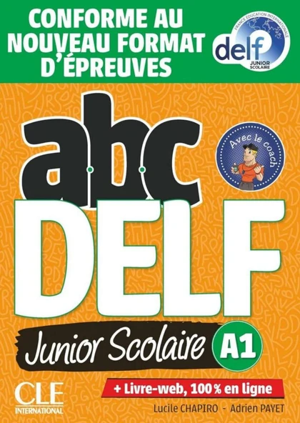 ABC Delf Junior Scolaire niveau A1 + LIVRE + DVD (Audios + Corriges) ürün görseli 1