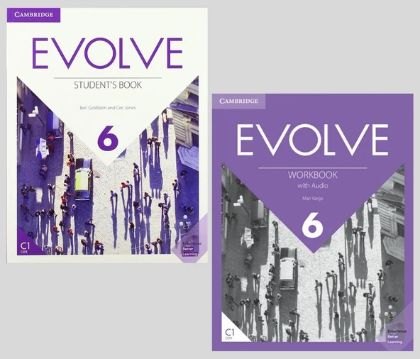 Evolve 6 Student's Book and Workbook 2nd Edition ( Downloadable CD li versiyon – Online KOD YOKTUR ) ürün görseli 1