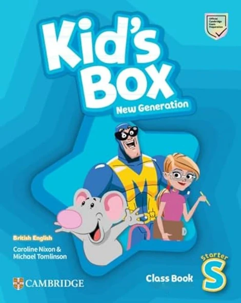 Kid's Box New Generation Starter Class Book (Downloadable CD li versiyon – Online KOD YOKTUR) ürün görseli