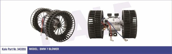 Bmw Kalorıfer Motoru Bmw E38 12v - Kale 343355 ürün görseli 1