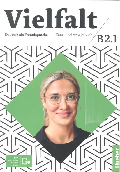 Vielfalt: Kurs- und Arbeitsbuch B2.1, Lektion 1-12 plus interaktive Version ürün görseli 1