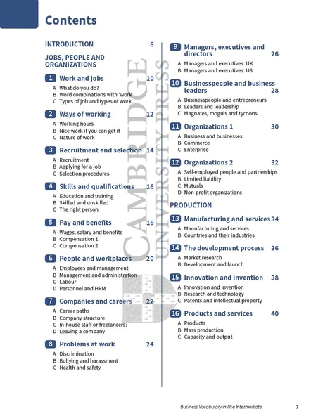 Business Vocabulary in Use: Intermediate Book with Answers: Self-Study and Classroom Use - Resim 3