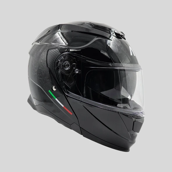 Arwic Parlak Çene Açılır Motosiklet Kaskı - AR935 - ECE-R 22.06