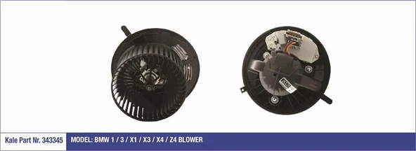 Bmw Kalorıfer Motoru Bmw E81 E87 E90 E93  X1 E84  X3 F25  X4 F26 - Kale 343345 ürün görseli 1