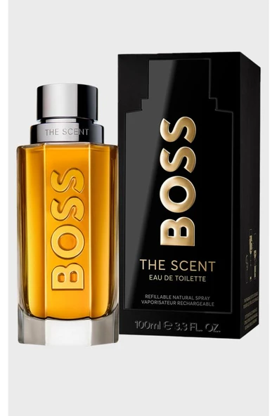 Hugo Boss The Scent Pour Homme EDT 100 ml Refillable Erkek Parfüm ürün görseli 1